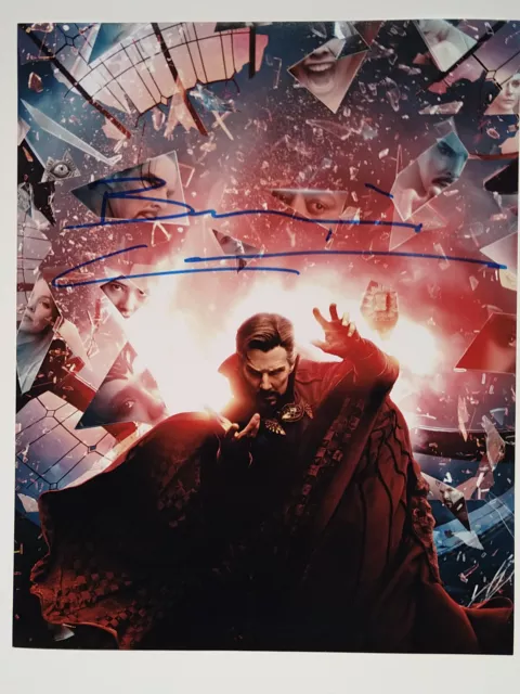 Photo signée Benedict Cumberbatch Autographe COA Dr. Strange
