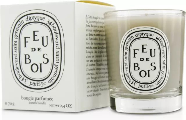 Diptyque Feu de bois Scented Candle 70g/2.4oz *New with Box*