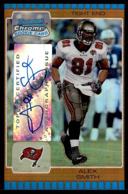 2005 Bronze Refractor Alex Smith Auto RC Rookie Auto /50 Bucs #237 *Noles2148*