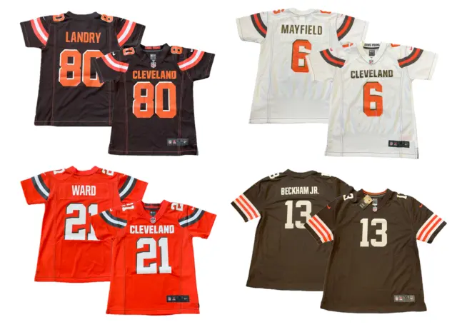 Cleveland Browns NFL Trikot Kinder Nike American Football Top - Neu