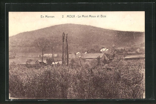 CPA Moux, Le Mont and Bize