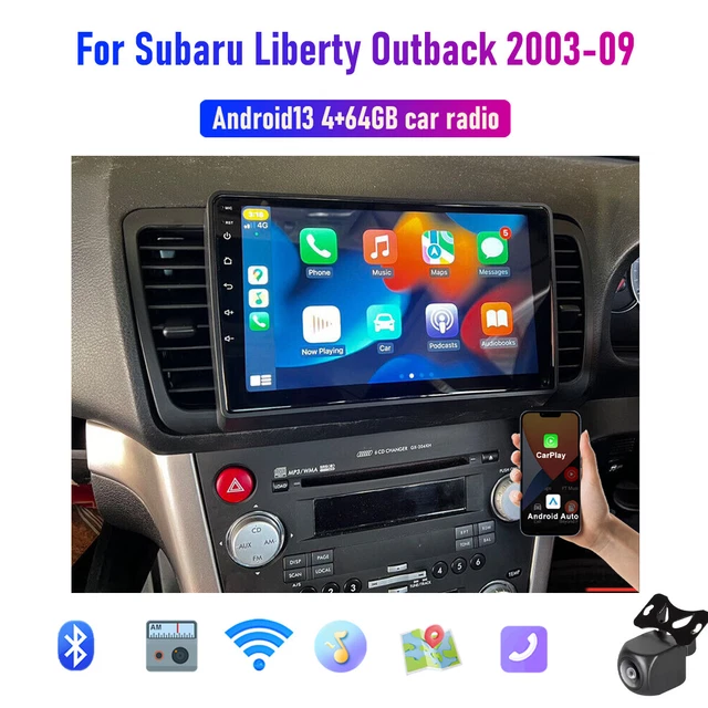 9& WIRELESS CARPLAY Android Auto head unit BT For Subaru Liberty