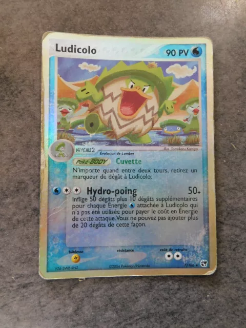 Carte Pokémon LUDICOLO 7/100 Holo reverse  Tempête de sable  FR