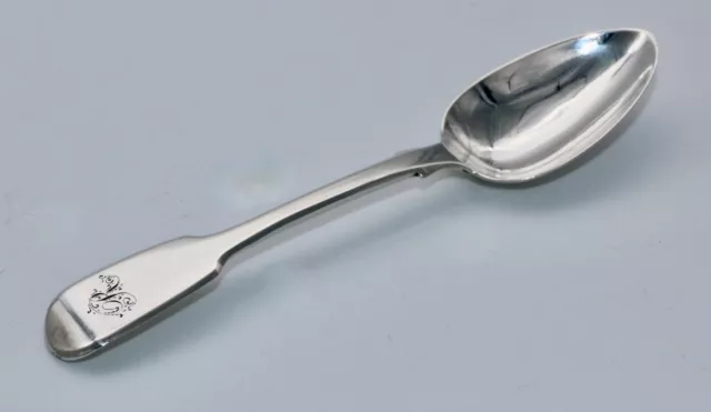 PROVINCIAL STERLING SILVER GEORGE lll TABLESPOON - DUBLIN 1812 - RICHARD SAWYER