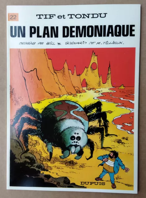 Will -- Tif Et Tondu (22). Un Plan Démoniaque -- Broché 1979. Flambant Neuf.