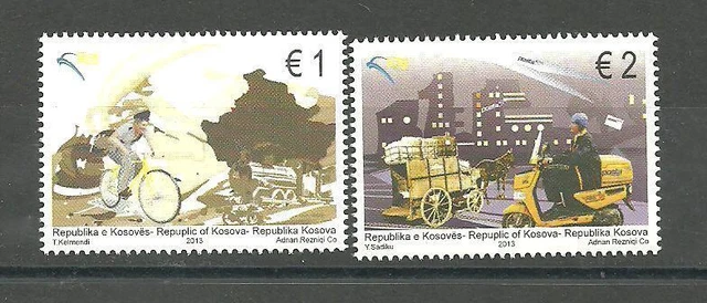 KOSOVO 2013 Europa CEPT – Postfahrzeuge, postfrisch