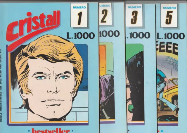 CRISTALL -lotto fumetti