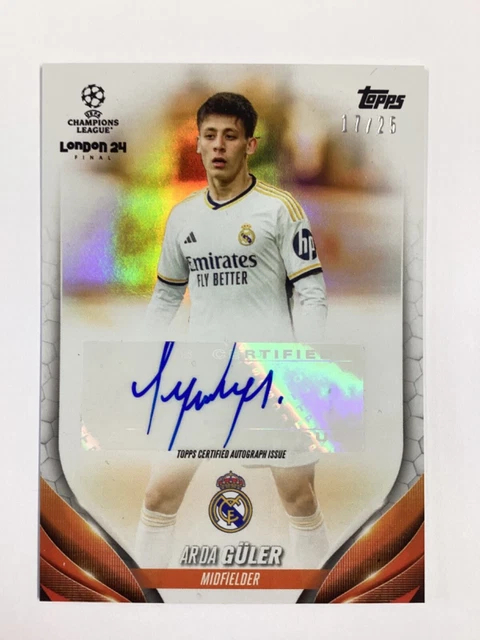 Topps Arda Guler ギュレル 直筆サイン 世界50枚限定 1/50（2023 TOPPS 
