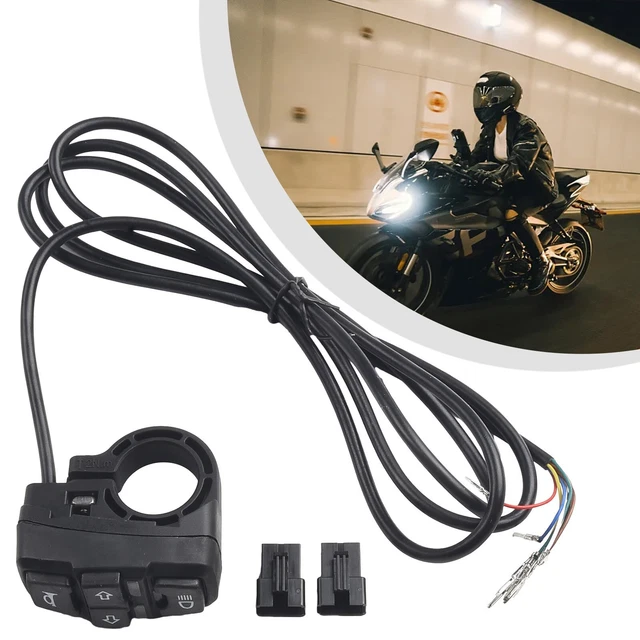 Kit Clignotants LED Sans Fil Pour Casque Moto - Stop Intelligent + Clignos Virage