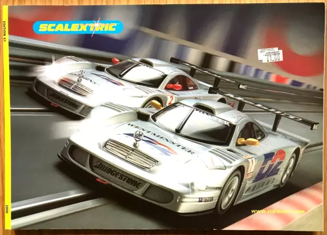 SCALEXTRIC CATALOGUE No 41 2000 UK Slot Cars (Ninco / Fly / SCX / Carrera)