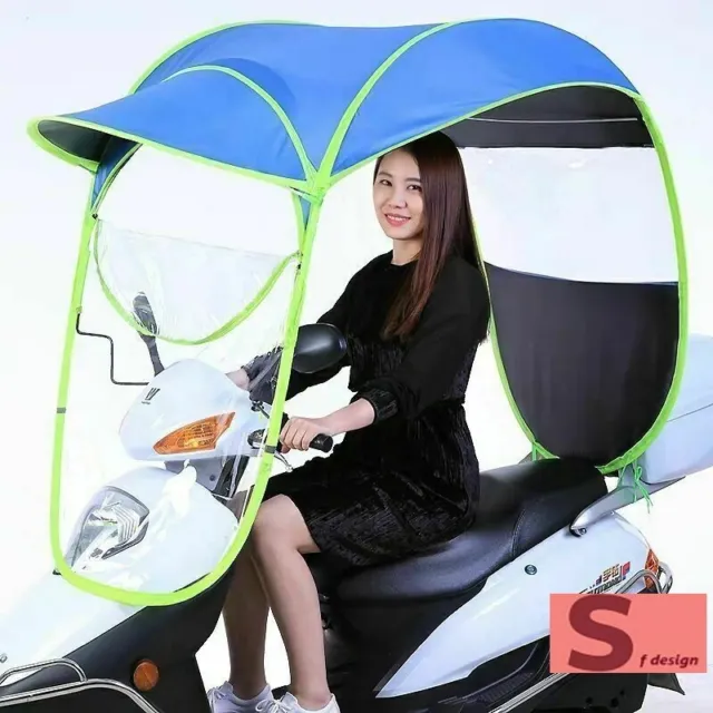 copertura antipioggia per moto scooter bici cappotta parasole impermeabile