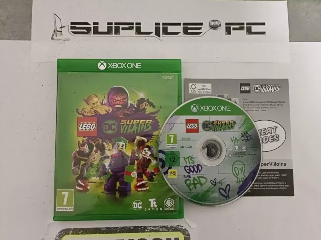 Lego Dc Super-Vilains - Xbox One - Jeu Fr Pal - Suplice Pc Toul