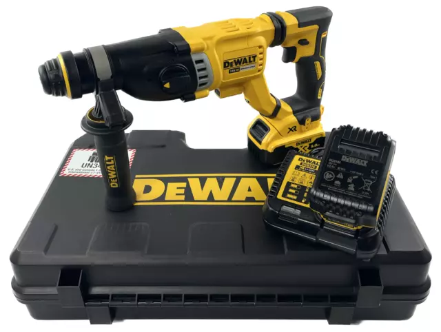 Batteria DeWalt DCH 263 P2 18 V 2x5Ah in valigia martello combinato batteria martello perforatore 3J