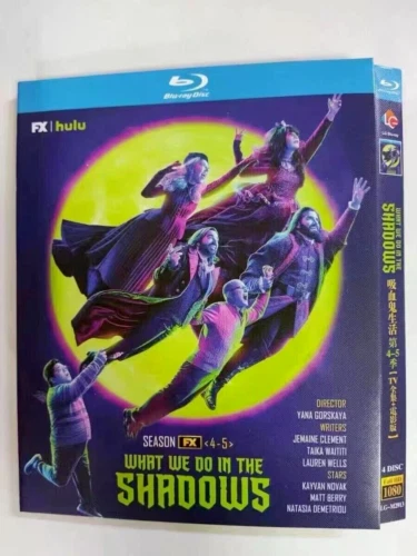 WHAT WE DO in the Shadows:Season 4-5 TV Series Blu-Ray DVD BD 4 Disc ...