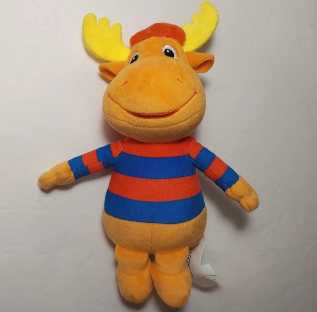 NICKELODEON BACKYARDIGANS TYRONE, 8" Plush Moose Nick Jr. Stuffed