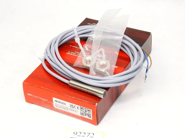 Ipf electronic Capteur Inductive IB080204 / Neuf Emballage D'Origine