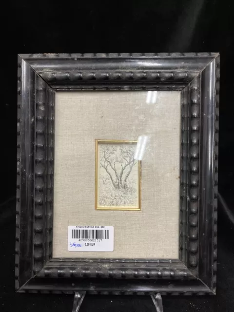 disegno a china di Gianni Consalvi raffigurante paesaggio XX