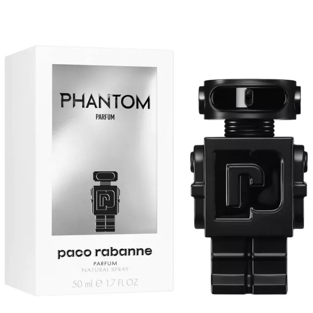 Paco Rabanne Phantom 50Ml Refillable Parfum Spray Brand New & Sealed