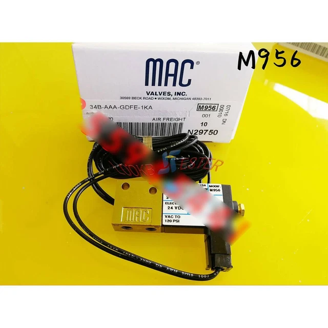 1PC New 34B-AAA-GDFE-1KA MODIF.M956 Solenoid Valve