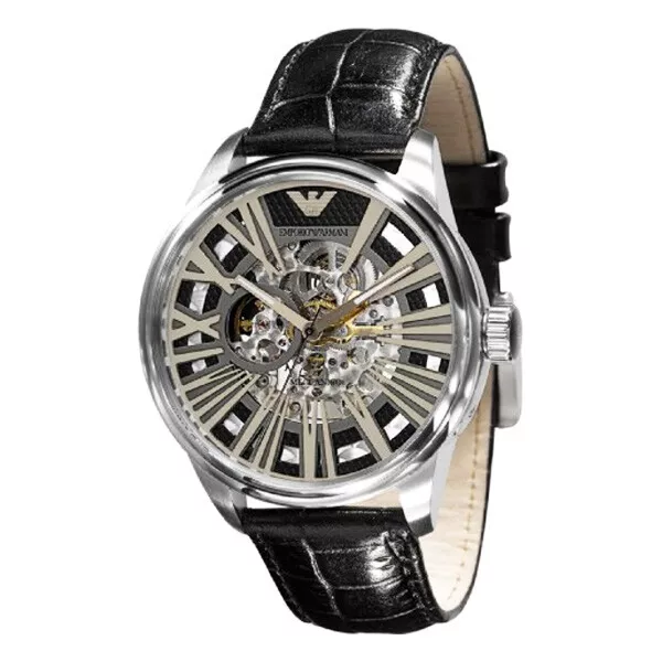 Montre shop squelette armani