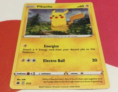 holo mcdonalds pikachu card