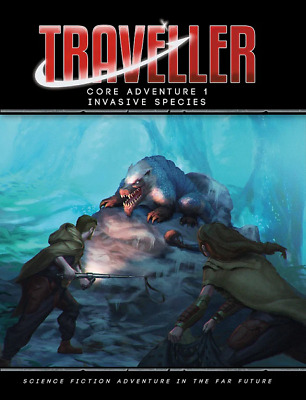 Traveller RPG: Core Adv. 1 - Invasive Species MGP40061 $19.99 Value
