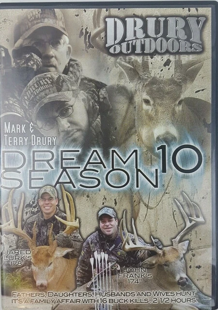 DRURY OUTDOORS DREAM Season 10 DVD Hunting $13.19 - PicClick