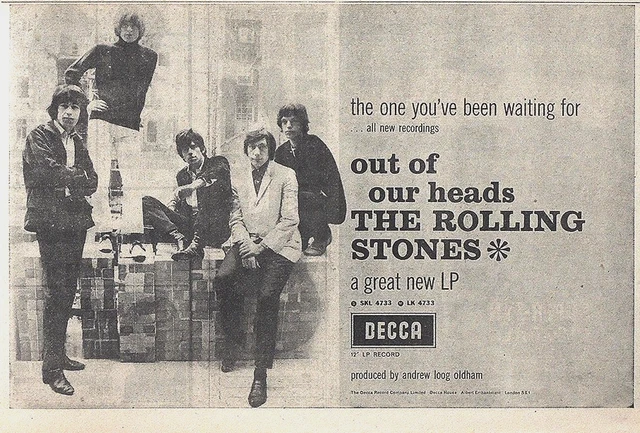 NME 1 OCT 1965 . The Four Pennies Front Cover . Rolling Stones . James ...