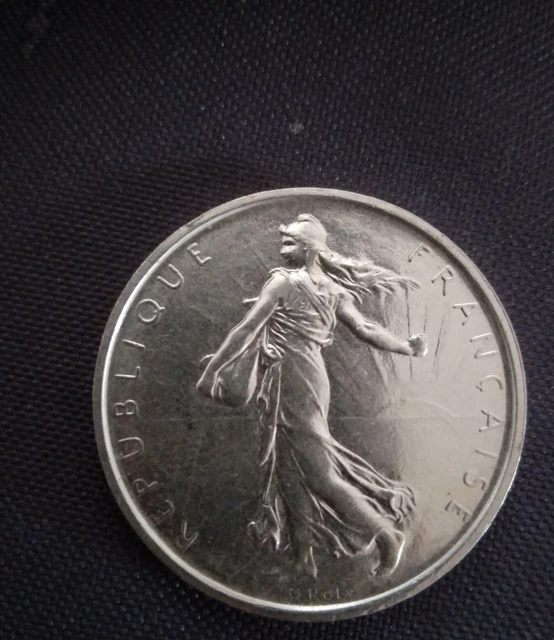 5 Francs Semeuse, 1969, TTB, argent  beau brillant 2