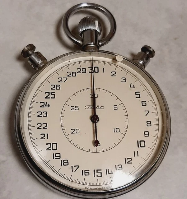 alte Stoppuhr Russische UHR UdSSR / DDR