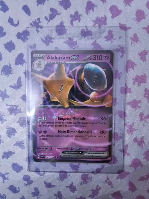 Pokemon Trading Card Game 065/165 Alakazam ex : Double Rare Card : SV03.5  151 - Trading Card Games from Hills Cards UK