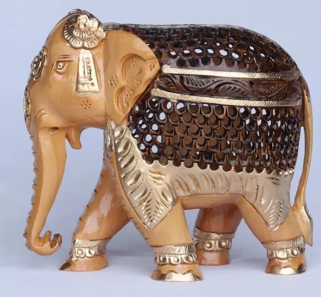 Hand Master Japan Netsuke IN Elefant Prunkstück Geschenk Artikel für Heim Dekor 2