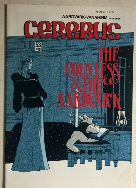 CEREBUS #53 signed by Dave Sim (1983) Aardvark-Vanaheim Comics FINE-