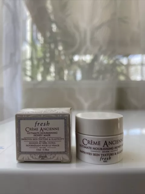 Fresh ~ Creme Ancienne ~ Ultimate Nourishing Honey Mask~0.5oz~ New In Box