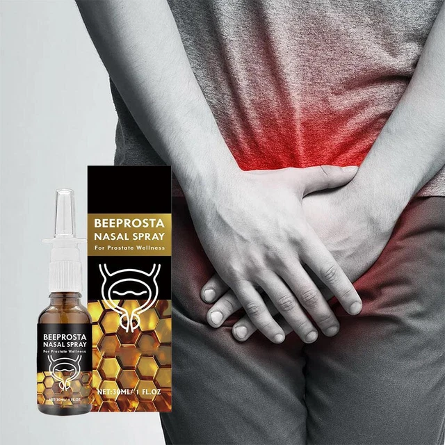 Spray Nasal BeeProsta Para El Bienestar De La Próstata | Alivio Natural, 1 Unidad | Mejora La Circulación Y Energía