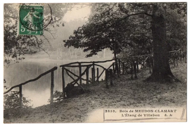 CPA 92 - MEUDON (Hauts de Seine) - Bois de Meudon-Clamart. L'étang de Villebon