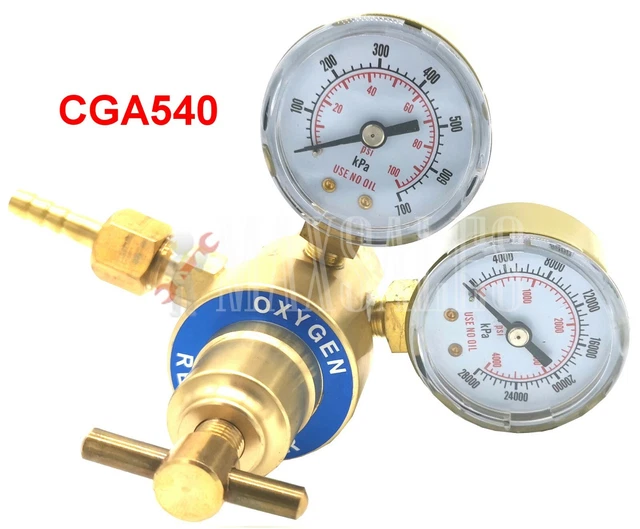OXYGEN GAS REGULATOR Welding Cutting Torch Pressure Gauge Fits Victor