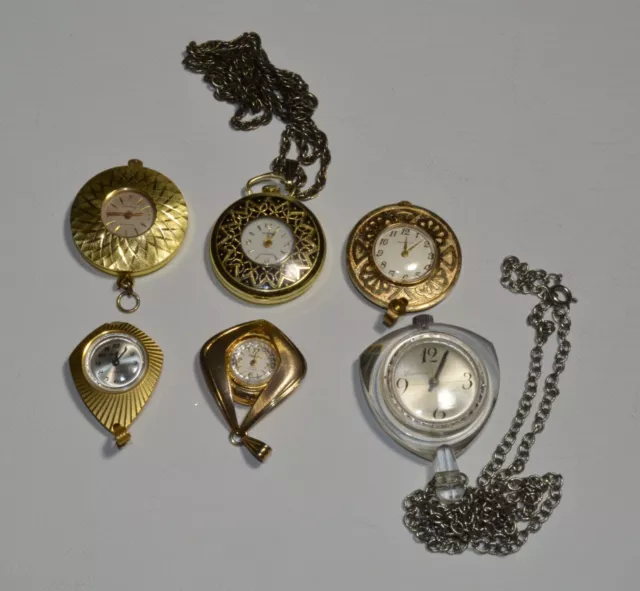 Sold At Auction 7 LADIES PENDANT WATCHES 43 OFF