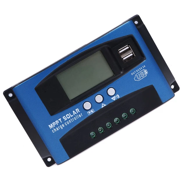 Régulateur De Panneau Solaire Batterie Lithium Chargeur Portatif