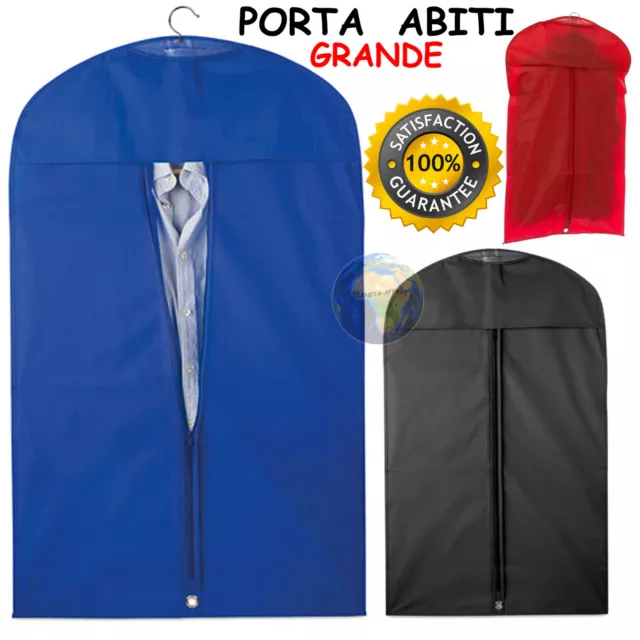 PORTA ABITI da VIAGGIO Auto IMPERMEABILE Borsa ZIP Traspirante VESTITI Macchina