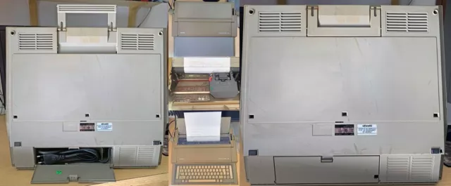 OLIVETTI: MACCHINA da SCRIVERE ELETTRONICA - LETTERA E 501 - II - COME DA FOTO