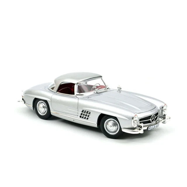 Norev 183890 Mercedes Benz 300 SL Roadster silber 1957 Maßstab 1:18 Modellauto