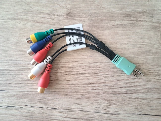 Cavo Adattatore AV 3 RCA Composito Per TV TCL - Da Connettore AUX A Video Componente