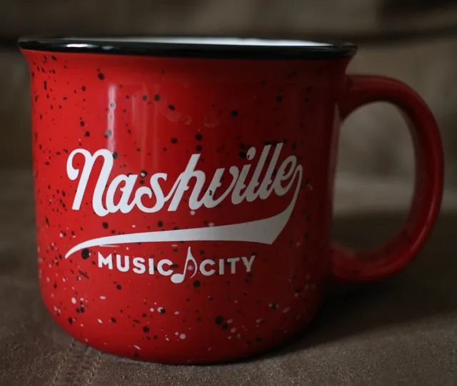 Nashville Music city campfire mug new!