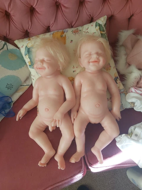 Silicone    babys boy  and girl Twins  full bodys  Bargain price . free post