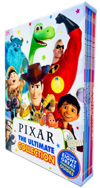 Pixar The Ultimate Collection 8 Bücher Box Set (Mutig, hoch, Autos, Die Unglaublichen,