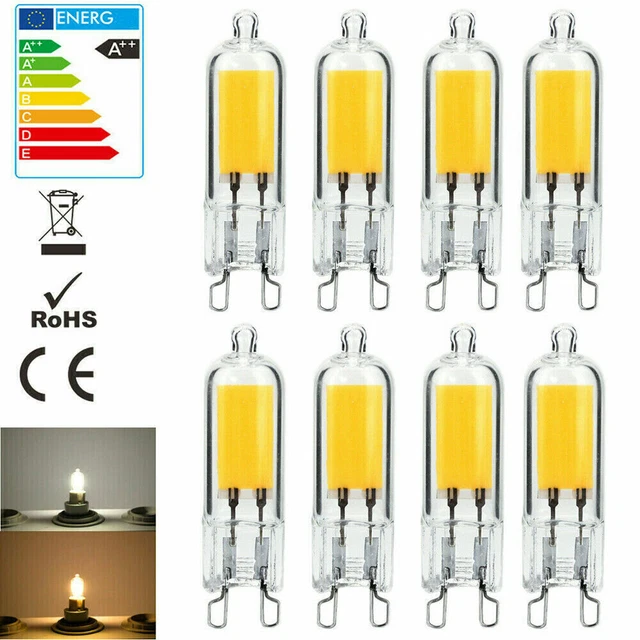 1/5/10X G9 LED Bulbs 3W 5W Capsule light Replace Halogen ECO Dimmable Bulb 220V