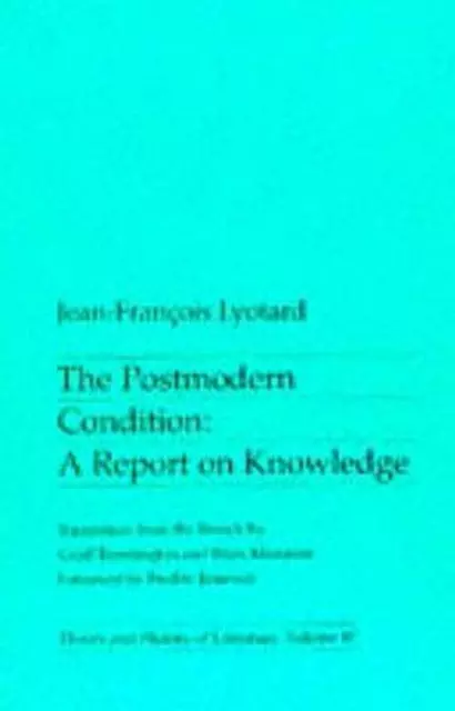 Jean-Francois Lyotard | The Postmodern Condition | Taschenbuch | Englisch (1984)