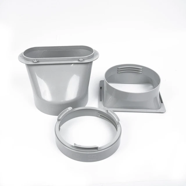 Plastics-Exhaust Tuyau Tube Conduit Interface for Portable Climatiseur Tube