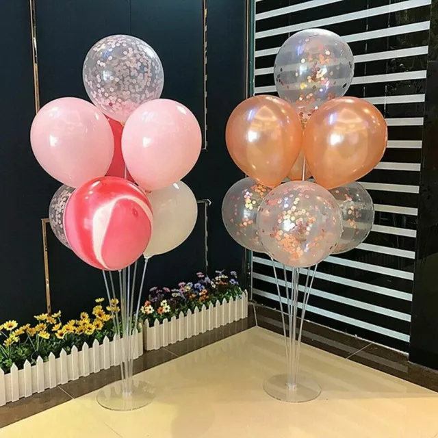 2 Set Table Balloon Stand Kit Birthday Party Wedding Decorations Balloon Holder